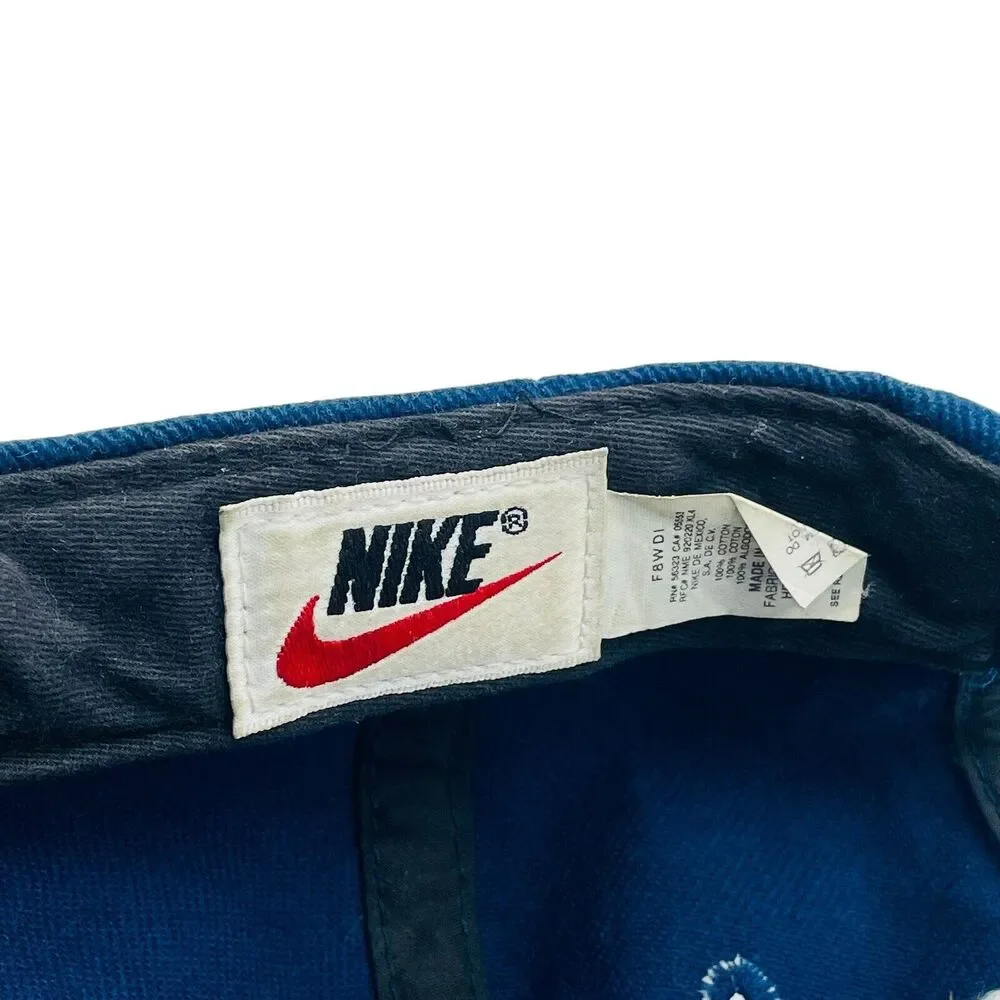 Vintage 90s Nike Pro Line Dallas Cowboys NFL Snapback Hat Cap